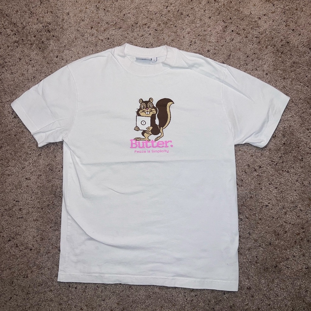Butter Goods Simplicity T-Shirt (White)